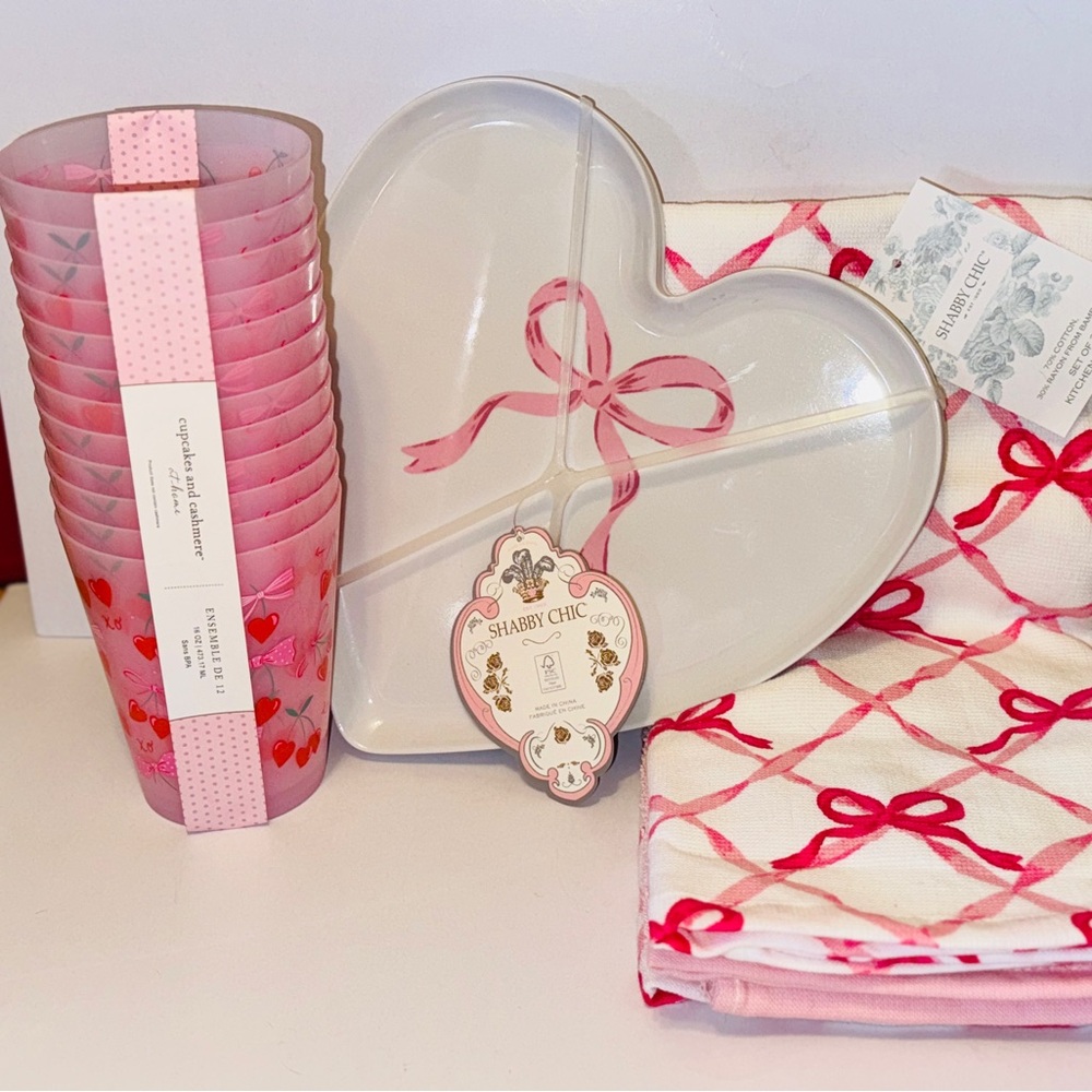 🎀 Shabby Chic and Cupcakes & Cashmere Coquette Bow